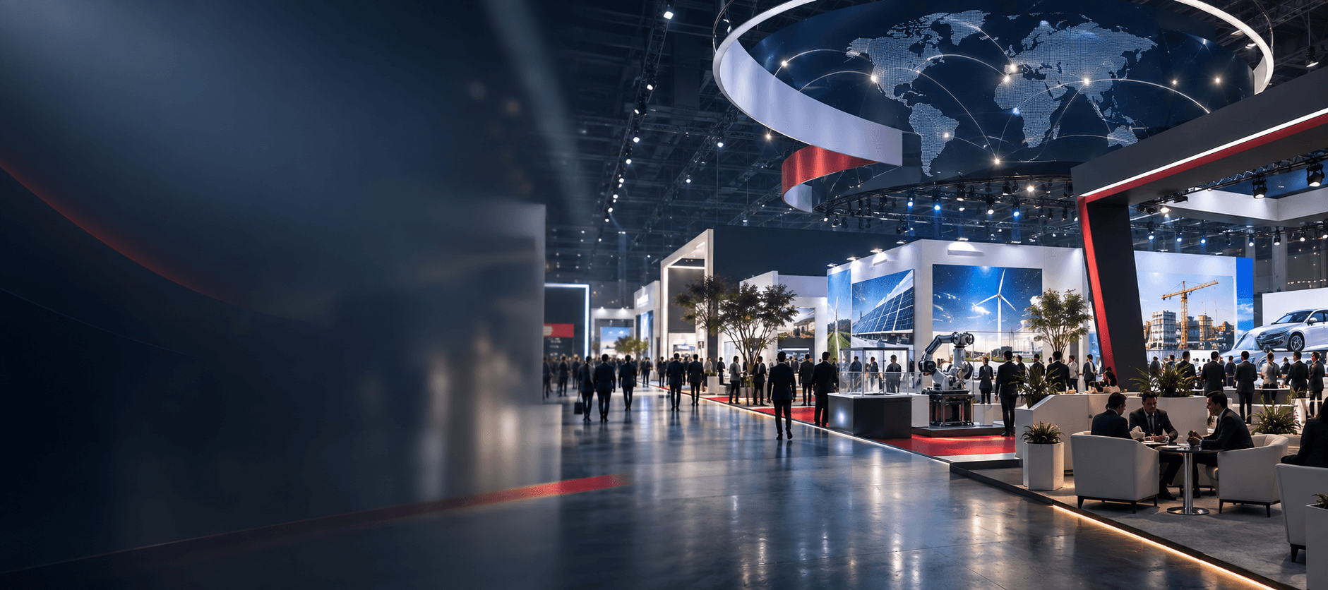 Global Exhibition Venue Atmosphere